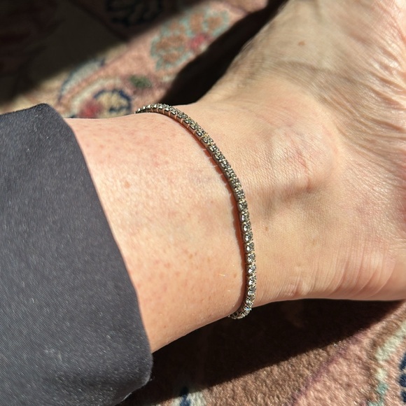 Rhinestone anklet - Picture 4 of 4